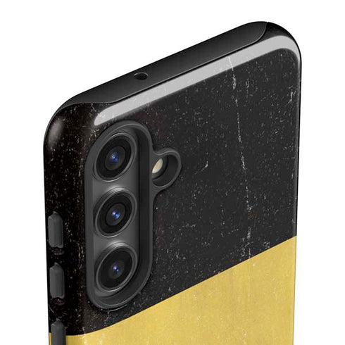 Belgium Flag Distressed Galaxy S25 Impact Case